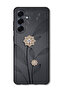 Case Compatible with Samsung Galaxy A36 Protection Shockproof Bumper Cover Diamond Flowers