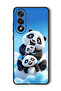 Case Compatible with OnePlus Nord 5 6.83 Inch Protection Shockproof Bumper Cover Panda 2