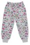 Girl's Pajama Set 2 Piece Set Heart and Girl's Patterned Children's Pajama Set 100% Cotton - 7