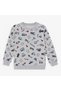 Boys' Pajama Set 2 Piece Set Space and Car Patterned Children's Pajama Set 100% Cotton and Comfortable - 4