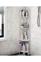 FFD Bathroom Corner Stand Shower Caddy Corner Shelve Sink Organizer Bathroom Shelving Unit Shelf - 6