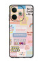 Case Compatible with Oppo A5 Pro Protection Shockproof Bumper Cover Good Vibes Collage