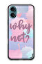 Protective Case Anti Scratch Shock Proof Bumper Cover For iPhone 16 Plus (6.7)-inch Why Not