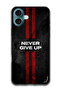 Protective Case Anti Scratch Shock Proof Cover For iPhone 16 Plus (6.7)-inch Never Give up stripes