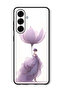 Case Compatible with Vivo V50 Protection Shockproof Bumper Cover Women Flower