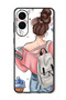 Case Compatible with Samsung Galaxy S25 Edge 6.7 Inch Protection Shockproof Bumper Cover School Girl