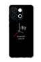 Case Compatible with OnePlus 13s 6.32 Inch Protection Shockproof Bumper Cover Life is Short