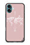 Protective Case Anti Scratch Shock Proof Bumper Cover For iPhone 16 Plus (6.7)-inch Pink Map