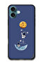 Protective Case Anti Scratch Shock Proof Bumper Cover For iPhone 16 Plus (6.7)-inch Astronauts