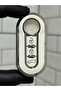 Fiat Doblo Ducato Fiorino Punto 500L Compatible Bravo Switchblade Nano Key Case White Silver - 6