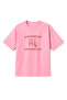 Oversize Pink Unisex Bear Printed T-Shirt T-Shirt
