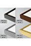 لوحة جدارية قماشية كانفس بتصميم إسلامي أنيق بإطار مجوف إطار بني، 40×60 سم - 6