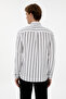 Men's Navy Blue Long Sleeve Shirt 50308318-Vr033 - 5