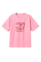 Oversize Pink Unisex Monkey Printed T-Shirt T-Shirt