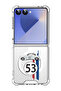Case for Samsung Galaxy Z Flip 7 Compatible with MagSafe, Shockproof Phone Cover Car 53