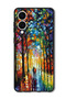 Case Compatible with Samsung Galaxy S25 Edge Protection Shockproof Cover Colorful Art Couple