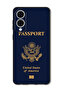 Case Compatible with Samsung Galaxy S25 Edge 6.7 Inch Protection Shockproof Cover Usa Passport