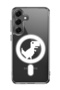 Case for Samsung Galaxy S25 Plus Compatible with MagSafe, Cover Offline Dino
