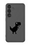 Protective Liquid Silicone Shockproof Case For Samsung Galaxy S25 Plus (Blue) - Offline Dino
