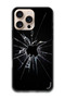 Protective Case For i16 Pro Max (6.9)-inch Cracked Glass Apple Logo