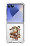 Case for Samsung Galaxy Z Flip 7 Compatible with MagSafe, Shockproof Phone Cover Pizza dj