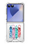 Case for Samsung Galaxy Z Flip 7 Compatible with MagSafe, Shockproof Cover Eat play sleep