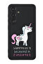 Protective Liquid Silicone Case For Samsung Galaxy S25 Plus (Black) - Happiness is believing
