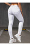 Jeannine Women Jeans White Skinny High Waist Narrow Leg Denim Jeans Pants Beekeskybyz-01 - 2