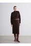 Rmz Gi̇yi̇m Farkiyla Dik Roba Collar Knitwear Dress