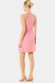 Women's Mini Dress Bow Detail Woven Fabric Skater Pattern Summer Casual Durable Material - 5