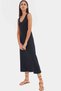 Women S a Line Midi Knitted Dress Casual Daily Style Color V Neck Weekend Summer Indispensable - 3