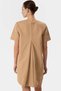 Women's Mini Gabardine Dress Pocket Detailed Straight Cut Comfortable Daily Weekend Durable Material - 3