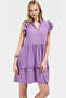 Women's Mini Dress Aerobin Woven Lightweight Comfortable Summer Daily Combination Summer's Indispensable - 3