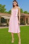 Women's A-Line Midi Dress Bow Detail Woven Summer Modern Style Comfortable Durable Material - 2