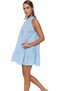 Women's Mini Poplin Woven Dress Stand Collar Relaxed Fit Summer Seasons Daily Use Weekend