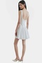 Women's Brode Mini Dress Boat Neck Cotton Lined Summer Design Summer Indispensable - 3