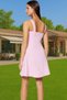 Women's A-Line Mini Evening Dress Dress Finike Woven Fabric Indispensable in Summer for Special Occasions - 4