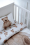Fluffy Bear Bed Sheet Park Bedding Duvet Cover Set (80X120 - 35X45 - 60X120) -Fluffy Bear - 2
