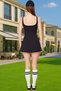 Women's Mini Sports Dress with Shorts Inside a Line Fit Comfortable Summer Daily Use Modern Design - 5