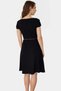 Women's Knitted Midi Dress Belt Detail Skater Fit Casual Stylish Weekend Summer Essential - 5