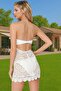 Women's Mini Knitted Beach Dress Halter Neckline Summer Cotton Relaxed Fit Summer's Indispensable - 4