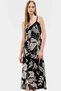 Women S Floral Midi Dress V Neck Skater Casual Summer Viscose Weekend Summer Indispensable - 4