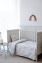 Minimal Floral Sheet Park Bed Duvet Cover Set (80X120 - 35X45 - 70X110)-Woodland Floral - 2