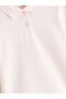 Lcw Kids Pink Polo Neck Girl's T-Shirt W51131Z4 - 3