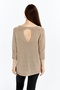 Women's Black Back Drop Knitwear Tunic - 4