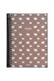 Papyrus Meow/Hav Hav Mix Hard Cover Spiral 16X23 120Yp. Checked Notebook - Single - 2