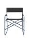 Director's Chairs 2 pcs Steel Black - 2