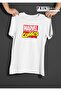 Marvel Comics Crew Neck High Quality Printed Whitet-Shirt - 4