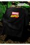 Marvel Comics Crew Neck High Quality Printed Black T-Shirt - 5