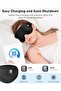 Heated Eye Mask, Cordless Rechargeable Warm Compress, Temperature Control for Dry Eyes & Be - 8